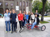 Wizyta uczniów z Gimnazjum w Pilchowicach
